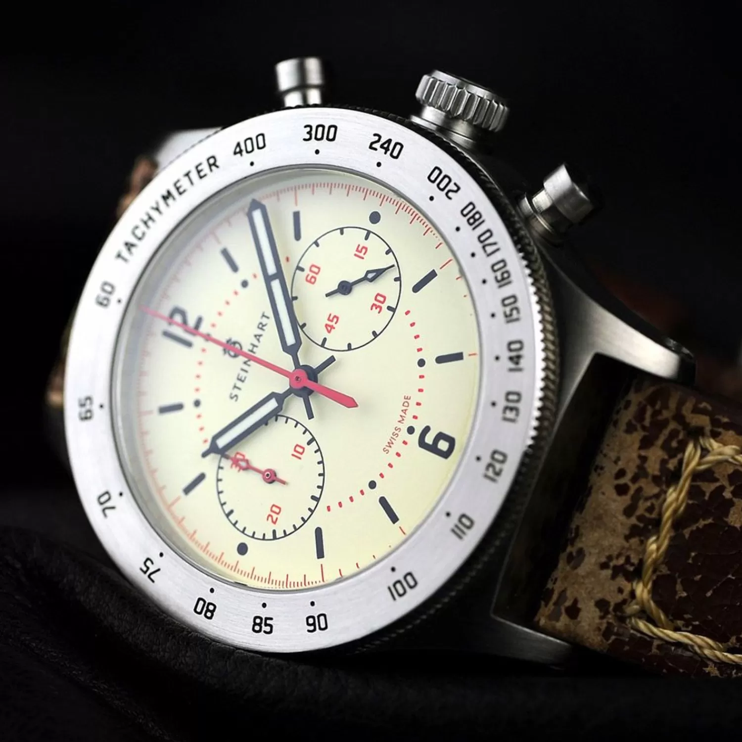 Marine-Officer Beige^Steinhart Watches Online