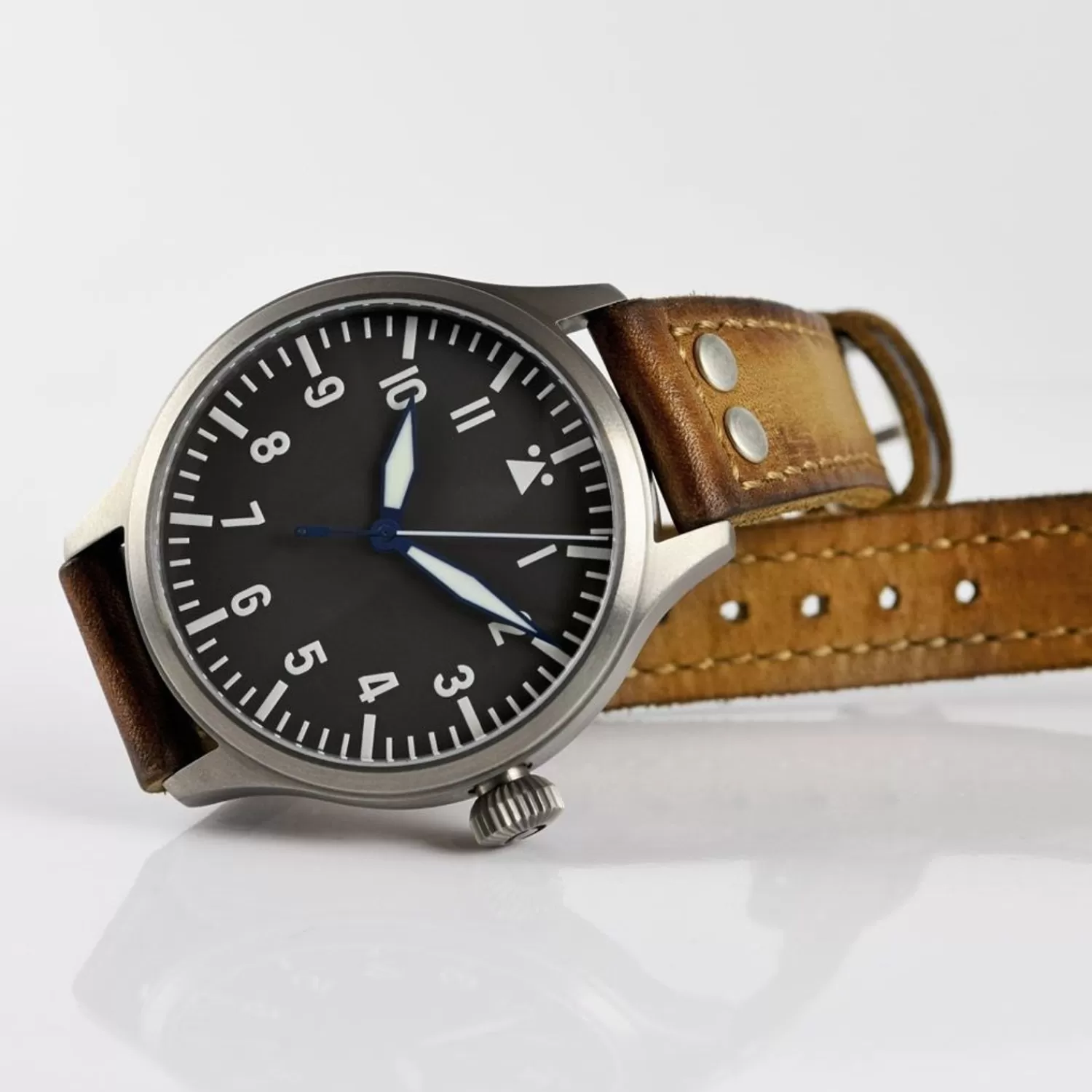 Nav B-Uhr 44 Titan A Muster Zentralsekunde^Steinhart Watches Outlet