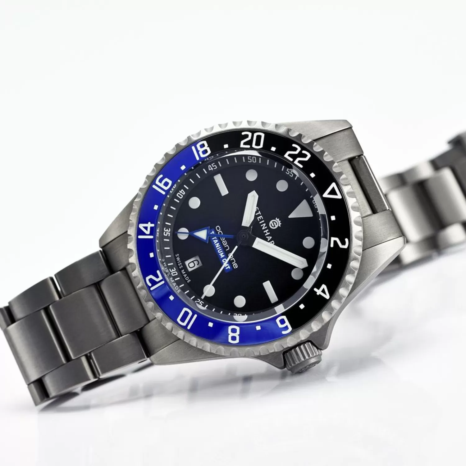 Ocean One Gmt Titan Premium Ceramic^Steinhart Watches Hot